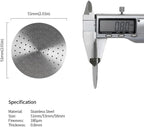 watchget 51 Espresso Puck Screen - 0.8mm Thickness Espresso Screen Double-layer Lower Shower Screen with Magnetic Nail - Metal Reusable Filter for 51mm Protafilter Basket Stainless Steel Coffee Filter