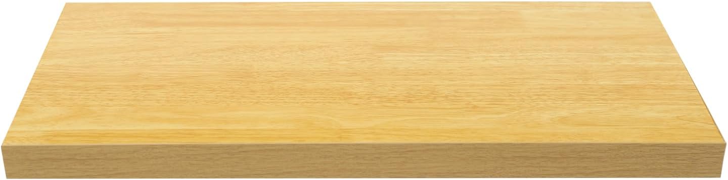Butcher Block Countertop | 24x12in Wood Board Countertop | DIY Washer Dryer/Island/Kitchen countertop | Counter top Cutting Board | 1102lbs Load Capacity | Wood Color | NO Base Legs
