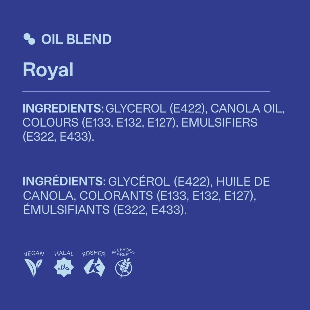 Colour Mill Oil-Based Food Coloring, 20 Milliliters Royal