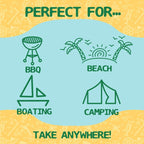 Lt. Blender's Peach Margarita in a Bag - Peach Margarita Mix - Each Bag Makes 1/2 Gallon - Non-GMO Cocktail Mix - No Blender Needed - Add Liquor, Wine or as a Mocktail (Pack of 3)