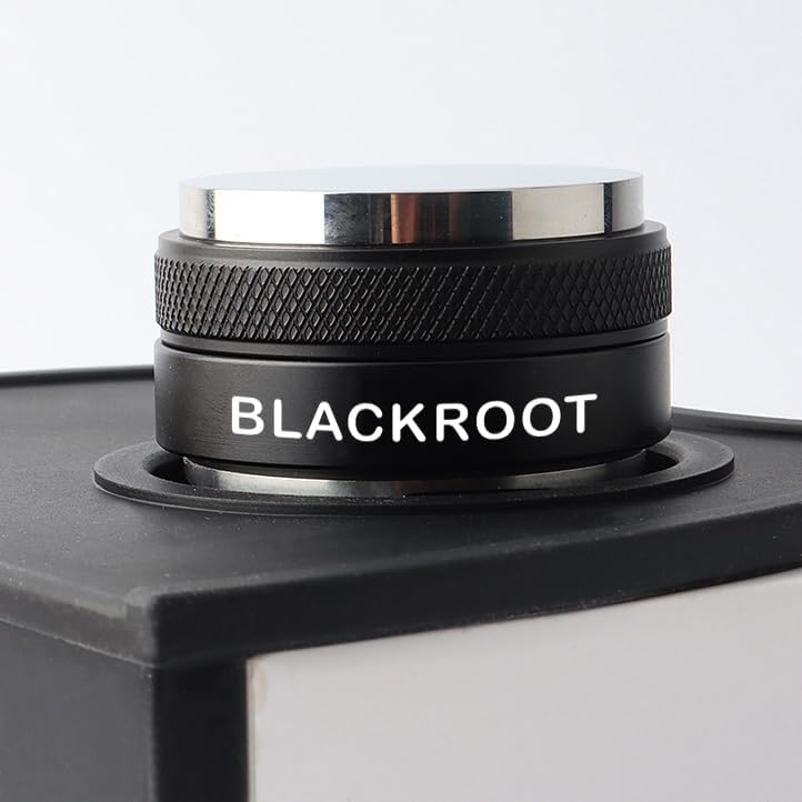BLACKROOT 53mm Precision Coffee Distributor and Tamper,Dual Head Leveler Tool with Adjustable Depth for Consistent Espresso Puck Prep, Fits 53-54mm Portafilters