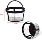 Replacement 4 Packs Reusable Coffee Filters For Mr. Coffee 4-5 Cup Drip Coffeemakers-Nylon Mesh With Handle