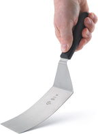 Mercer Culinary Millennia Turner/Spatula, 6 Inch x 3 Inch Blade, Black Handle
