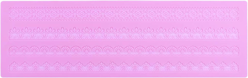 Embossing Lace Fondant Molds, Silicone Lace Mold for Cakes Decorating, Silicone Molds for cake lace Mat Craft Tools