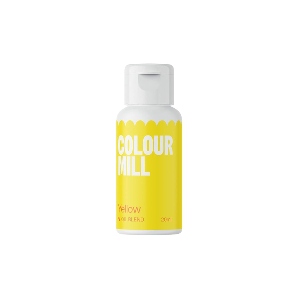 Colour Mill Oil-Based Food Coloring, 20 Milliliters Yellow