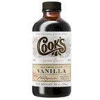 Cook's, Alcohol Free Pure Vanilla, for Cooking, Baking, Desserts, Madagascar Pure Vanilla, 4oz