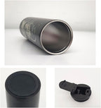 Mother of Pearl Design Stainless Steel Water Bottle 17 oz Leakproof Screw Cap Wide Mouth Double Wall Vacuum Insulated Travel Sport Water Flask Thermo Mug (Orchid Flower)