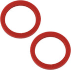 2PCS E61 Silicone Group Gasket 8mm Grouphead Gasket Replacement for Gaggia Coffee Machines Grouphead
