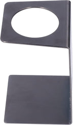 Pour over Coffee Dripper Stand, Filter Cup Holder, Samll Size Light Durable Stainless Steel Reusable Pour over Coffee Dripper Stand for Cone Filters(Black)