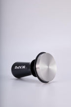 IKAPE 39.25mm Espresso Tamper, Black Premium Barista Coffee Tamper with Calibrated Spring Loaded, 100% Flat Stainless Steel Base Tamper for Espresso Machine