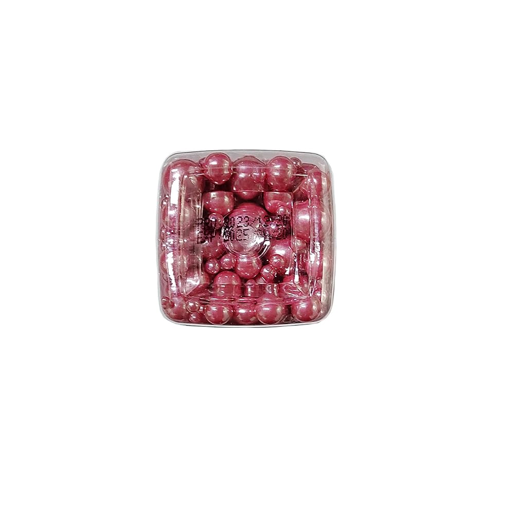 Edible Rose Gold Sugar Pearls Candy Sprinkles 120G/ 4.23Ounce Baking Cake Sprinkles Cupcake and Cake Topper Cookie Decorations Wedding Party Valentines Halloween Christmas Supplies