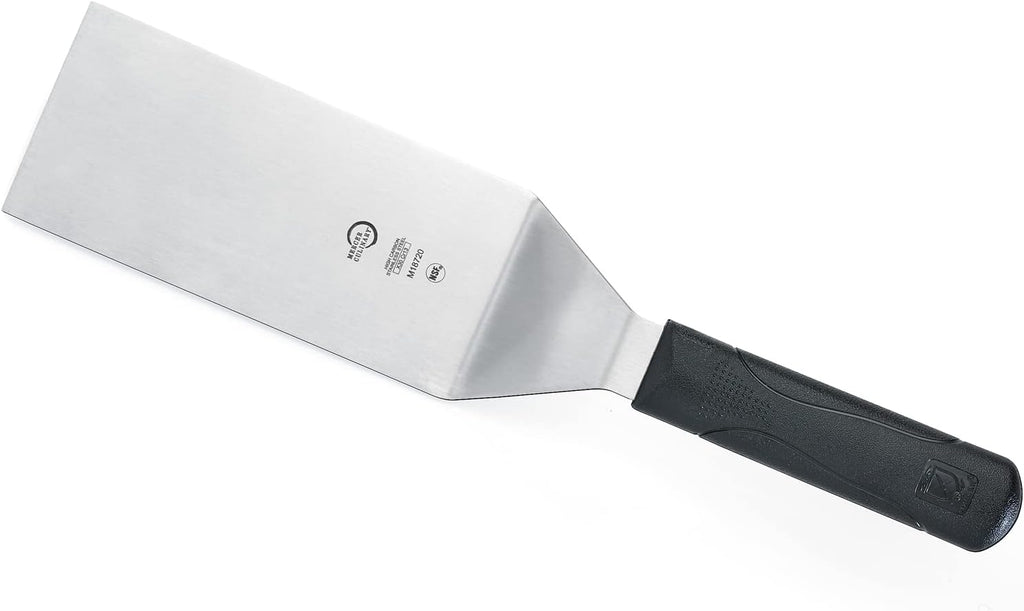 Mercer Culinary Millennia Turner/Spatula, 6 Inch x 3 Inch Blade, Black Handle