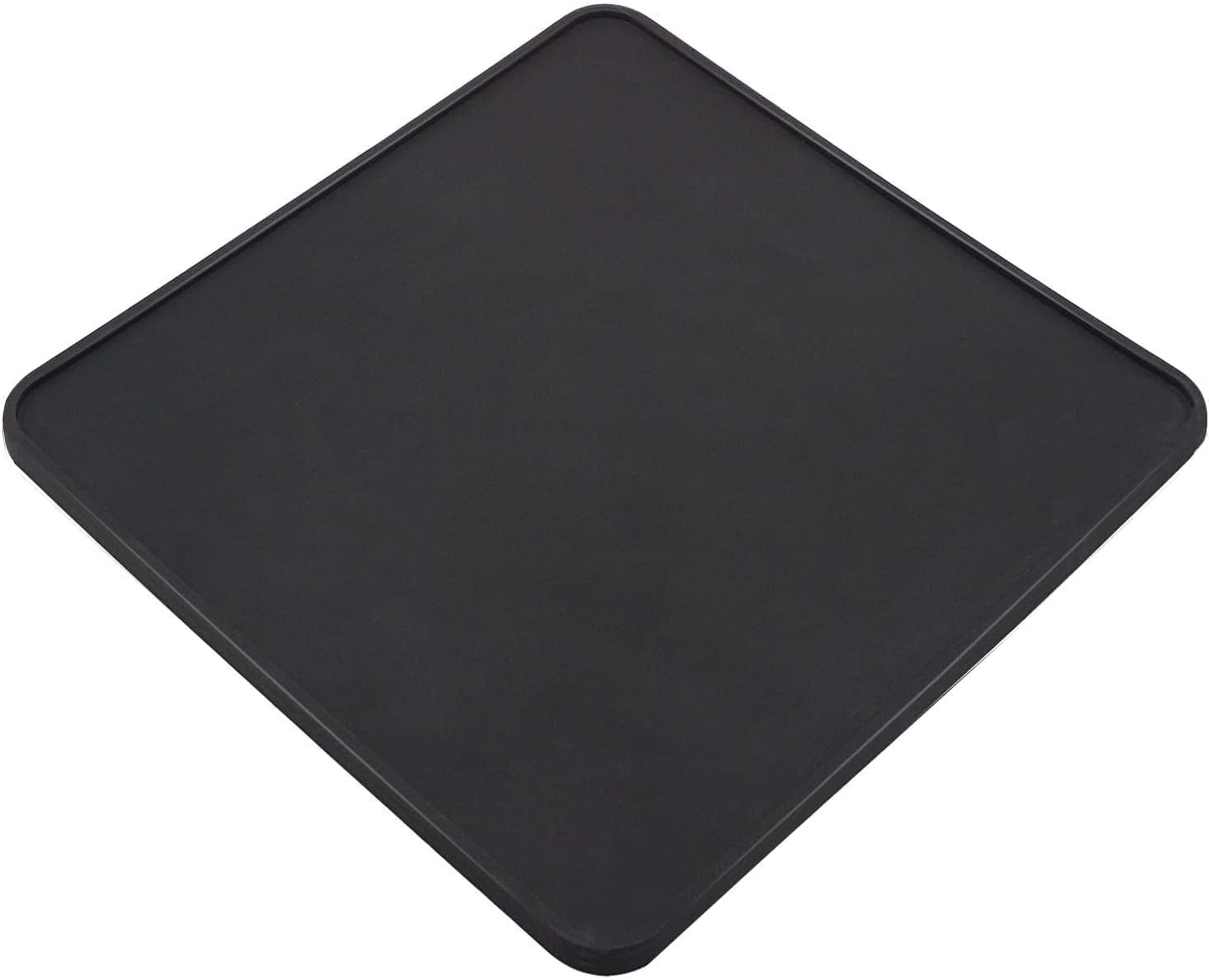 Coffee Tamper Mat for Portafilter - Silicone Tamping Pad -Espresso Machine Accessories (Black)