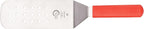 Mercer Culinary Millennia Perforated Turner, 8 Inch x 3 Inch Blade, Red Handle