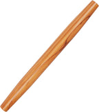 Natural Solid Bubinga Wood French Rolling Pin for Baking | Tapered Edges Type | High-Density Professional Dough Roller (French rolling pin - 15.75‘L)