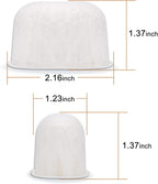 12 Pack Replacement Water Filters Compatible with Breville BWF100 with Ion Exchange Resin inside