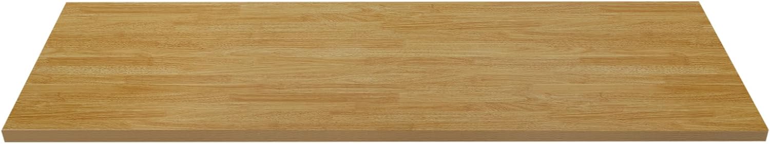 Butcher Block Countertop | 71x24in Wood Board Countertop | DIY Washer Dryer/Island/Kitchen Counter-top | countertop Cutting Board | 1102lbs Load Capacity | Wood Color | NO Base Legs, 1.38in Thick