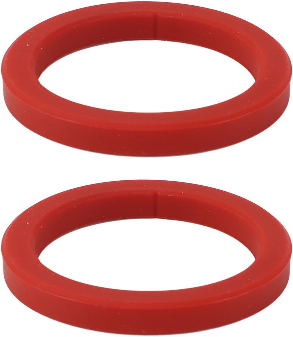 2PCS E61 Silicone Group Gasket 8mm Grouphead Gasket Replacement for Gaggia Coffee Machines Grouphead
