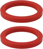 2PCS E61 Silicone Group Gasket 8mm Grouphead Gasket Replacement for Gaggia Coffee Machines Grouphead