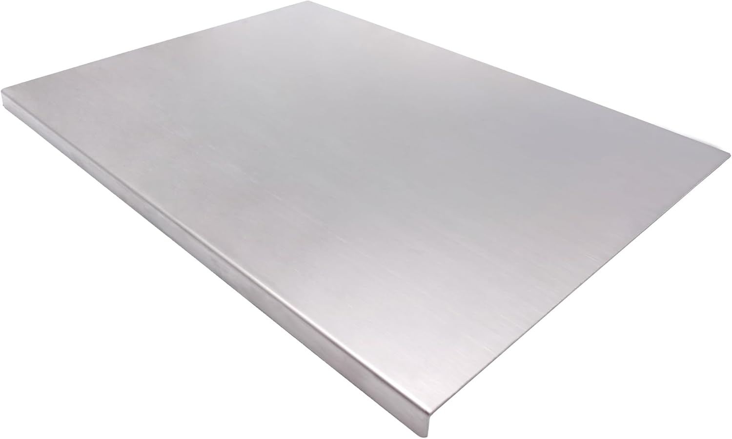 Stainless Steel Cutting Boards for The Kitchen, Suitable for Meat, Fruits, Vegetables, Bread, and Baking Large-sized Cutting Boards (50 x 40cm/19.7 x 15.7 in)