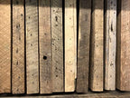 Urban Legacy Accent Shelves | Reclaimed Barn Plank | Set of 2 with Full Brackets (Natural 24"x 4.5"x 2")