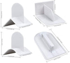 4pcs Fondant Icing Smoother Polisher for Cake Decoration Sugarcraft Scraper Paddle Tool