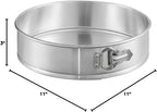 Soro Essentials- 11' x 3'' Deep Aluminum Round Spring Form Pan- Leak Proof Cheesecake Pan Spring Form Pans with Removable Bottom and Quick Release Latch for Baking Cheesecake Cakes