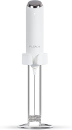 Rechargeable Milk Frother Handheld, Coffee Frother Handheld with USB-C Charging Stand, Electric Drink Mixer Handheld, Mini Electric Whisk Frother for Coffee, Matcha, etc