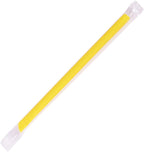 Karat [1,600 ct] 9" Boba Straws (10mm Diameter), Individually Wrapped, Assorted Solid Colors (C9060s)