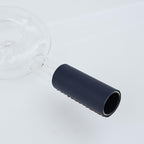 Portable glass coffee bean roaster - High borosilicate glass manual home coffee roasting kit, suitable for small batch roasting of nuts and coffee beans, stove-safe (50-80 grams capacity)