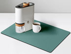GOLENER Coffee Maker Mat For Countertops, Absorbent, Washable, Reversible Microfiber Dish Drying Mat For Kitchen Accessories, Under Small Appliance Mats