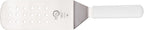 Mercer Culinary Millennia Perforated Turner, 8 Inch x 3 Inch Blade, White Handle