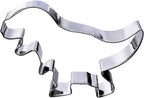T-Rex Dinosaur, Sweet Cookie Crumbs Cookie Cutter, Stainless Steel, Dishwasher Safe