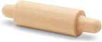 Wooden Mini Rolling Pin, 1-5/8 inches, Pack of 50, Perfect for Scrapbook Projects, Miniatures, Party Decor, and Crafts, by Woodpeckers