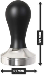 Espresso Tamper Set - 51mm Tamper and Espresso Accessories - Premium Barista Espresso Tools Hand Tamper Set