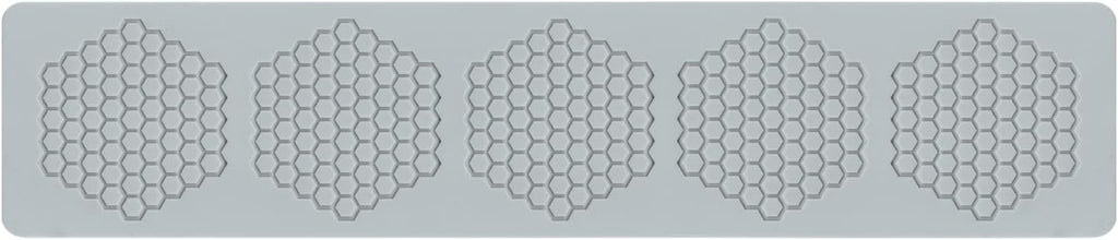 Honeycomb Bee Silicone Molds, Bee Lace Fondant Molds and Embossing Lace Fondant Mold for Cupcake Cake Decorating Sugar Chocolate Candy Baking Mold