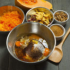 Tiger Chef Stainless Steel Mixing Bowls Set for Kitchen - Nesting Prep Bowls (Set of 6)