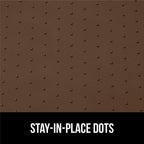 GORILLA GRIP Waterproof Silicone Under Sink Mat with Raised Lip for Kitchen and Bathroom, 46 x 22 in, Cabinet Shelf Liner Stay in Place Mats Dishwasher Safe Drawer Liner, Organizer Tray, Coffee