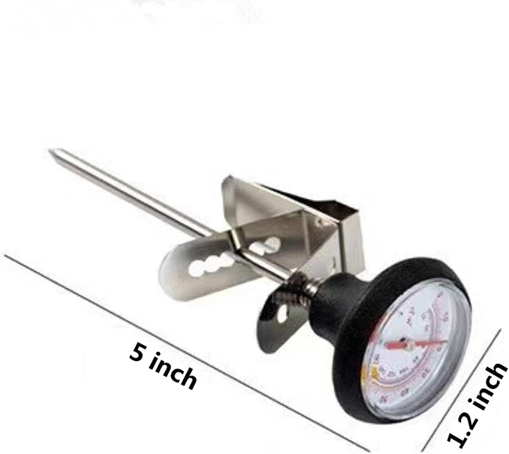 Milk Frothing Thermometer for Coffee Chocolate Cappuccino Frothy Milk Foam Stainless Steel Thermometer Latte Art Pen