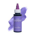 Chefmaster Violet Liqua-Gel® Food Coloring | Vibrant Color | Professional-Grade Dye for Icing, Frosting, Fondant | Baking & Decorating | Fade-Resistant | Easy-to-Use | Made in USA | 2.3 oz