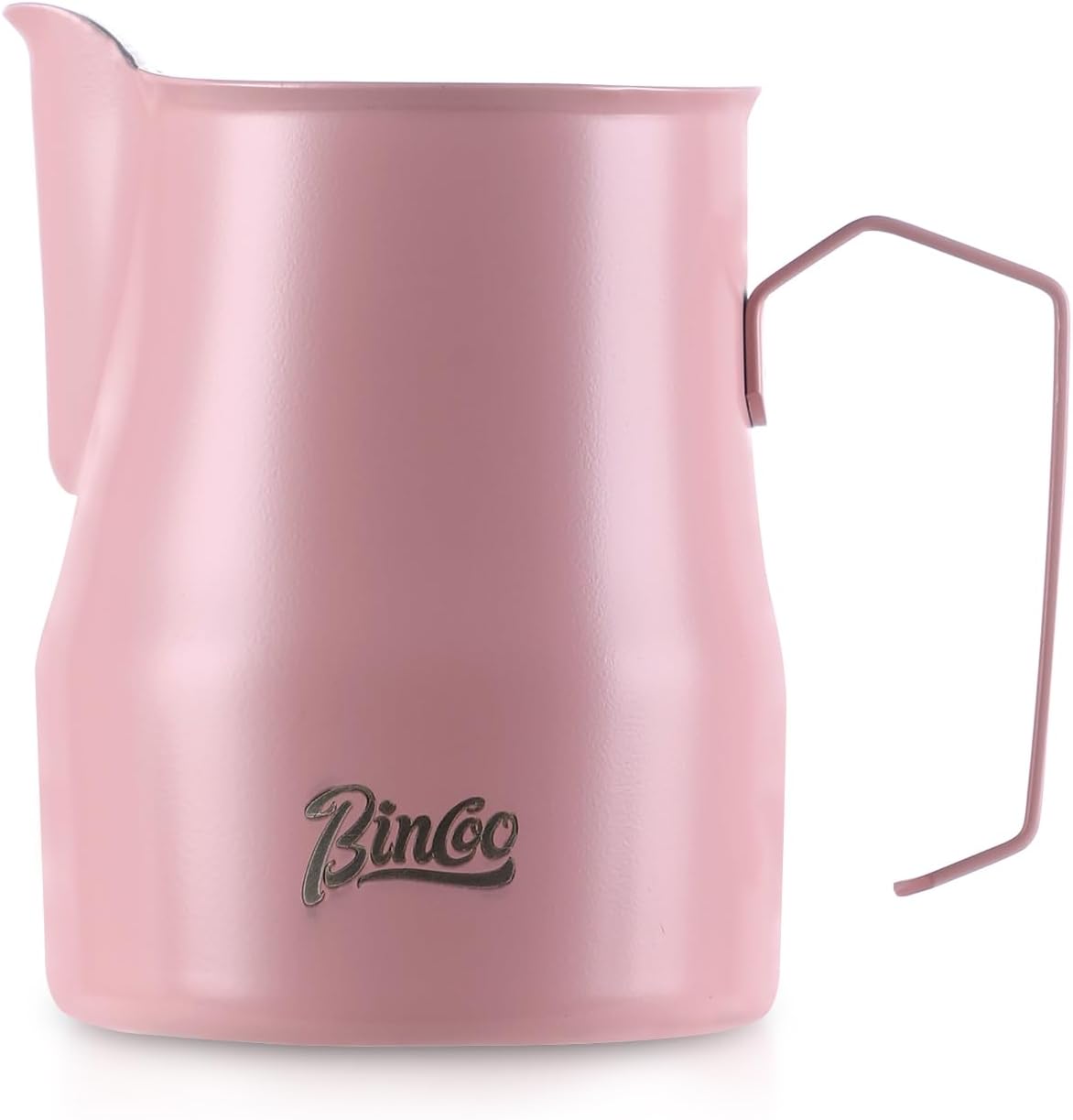 Milk Frothing Pitcher 450ML - Espresso Steaming Pitcher with Large Handle and Spout,Cappuccino Latte Art Cup for Barista and Home Cafe