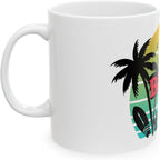 11 OZ Novelty Coffee Mugs - Christmas Gift (Beach Babe Theme)