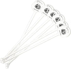 Coolslove Personalized Wedding Dog Stir Sticks, Custom Illustrated Pet Acrylic Cocktail Stirrers, Acrylic Cocktail Stirrers, Wedding Drink Sticks, Wedding Favors Decors Essentials Style 1