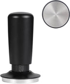 53mm Espresso Tamper,Spring Loaded Tamper with Stainless Steel Flat Base,Compatible with 53mm Portafilter,Coffee Tamper for Coffees Enthusiast and Home Barista