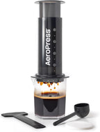 AeroPress Original XL Coffee Press – 3 in 1 brew method combines French Press, Pourover, Espresso. Full bodied, smooth coffee w/out grit or bitterness. Small portable coffee maker for camping & travel