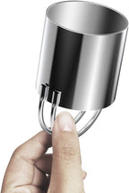 iNeibo Biscuit Cutter Set, Cookie Cutter, Round Shape Circle Scone Cutters, Pastry Dough Baking Cutter, Shapes Pastry Cutter for Dumpling Skin Cutters, Dough, Pastry, Donut, Fondant, DIY, Cake Décor