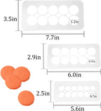 12 Pcs Cake Fondant Cutter Puzzle Fondant Cutters, Triangles Cookie Cutter - 4 Size Geometric Shape Fondant Cutter Cake Border Decorating Tool, Creative Cake Decorating