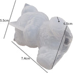 2 Pack Animal Mold - Different Silicone Molds for Candle Making, Resin Casting, Soap Making & Home Decor