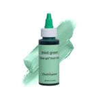 Chefmaster Mint Green Liqua-Gel® Food Coloring | Vibrant Color | Professional-Grade Dye for Icing, Frosting, Fondant | Baking & Decorating | Fade-Resistant | Easy-to-Use | Made in USA | 2.3 oz