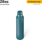 RTIC 26oz Journey Bottle Metal Stainless Steel Vacuum Insulated, BPA Free, Reusable, for Water, Hot and Cold Drinks, Travel, Sports, Camping, Marine